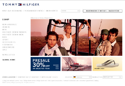 Tommy Hilfiger Shop